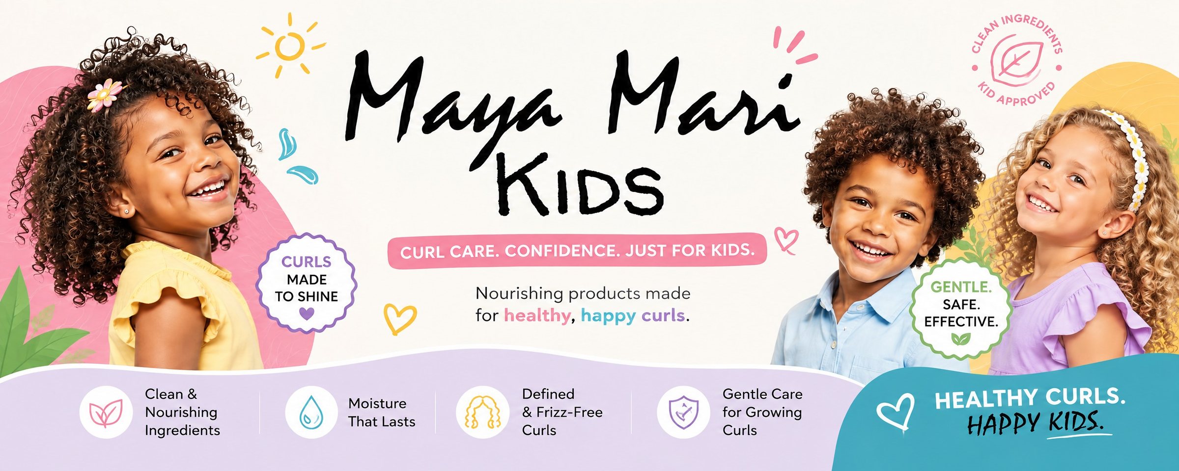 Maya Mari Kids — Curl Care. Confidence. Just for Kids.